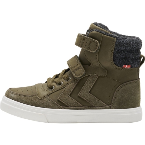Hummel Winterlaarzen - Stadil Winter High JR - Dark Olive - Hummel - 27 - Snowboots