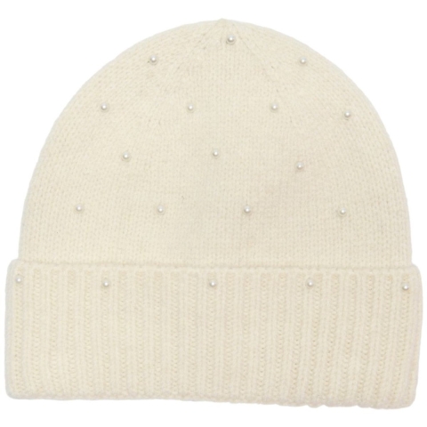 Kids Only Muts - Gebreid - KogChyna - Witkop Grijs/Pearls - Kids Only - OneSize - Mutsen