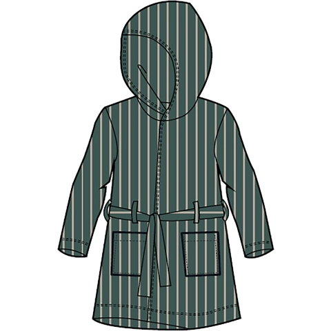 Name It Badjas - NmmRacer - Bistro Green - Name It - 5 jaar (110) - Badjas