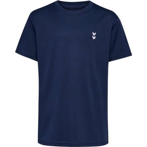 Hummel T-Shirt - HmlJR-prestaties - Dress Blues - Hummel - 7-8 jaar (122-128) - T-Shirts
