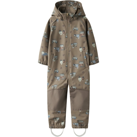 Name It Softshellpak m. Fleece - Noos - NmmAlfa08 - Berg T - Name It - 1½ jaar (86) - Softshell