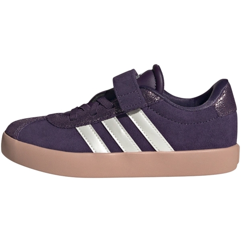adidas Performance Schoenen - VL Court 3.0 EL C - Aurplu/Zeromt/ - adidas Performance - 34 - Schoenen