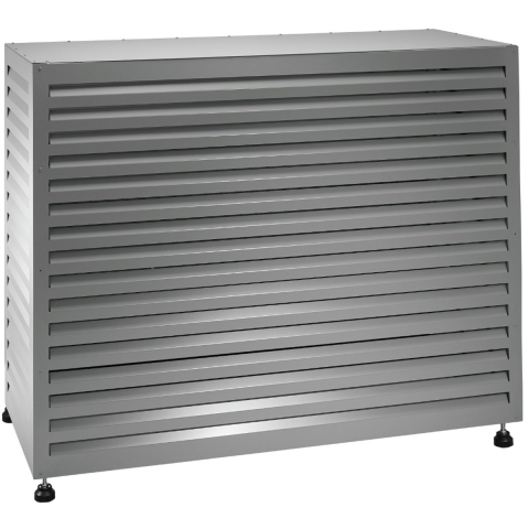 Evolar Airco Omkasting met Opstelvoetjes Licht Antraciet XL