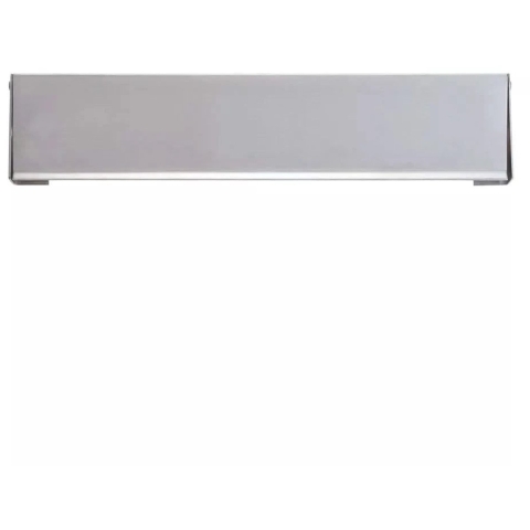 Hardbrass Mariani Tochtwering Tochtplaat Inox 340x75MM