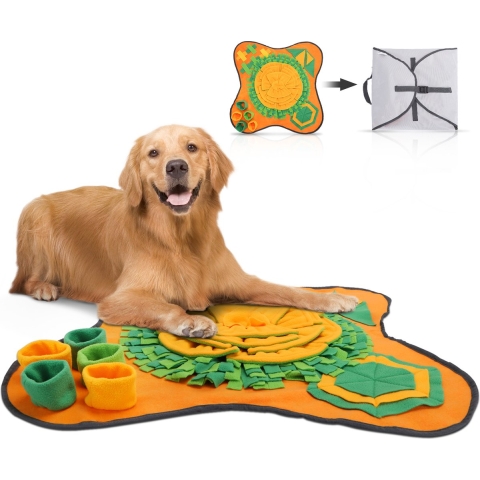 Nobleza Snuffelmat - Speelmat - Geurtraining - 70 x 70 cm - Zonnebloem