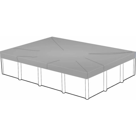 W'eau Afdekzeil rechthoekig zwembad 600 x 300cm (zeilmaat 660 x 360)