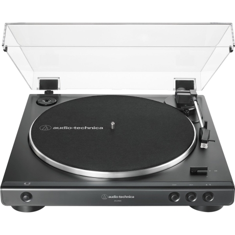Audio-Technica AT-LP60X Draaitafel met riemaandrijving Zwart