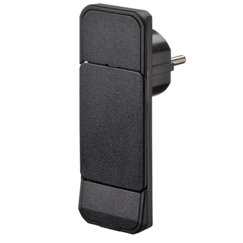 Bachmann 933.008 Stekker met randaarde Kunststof 250 V Zwart IP20