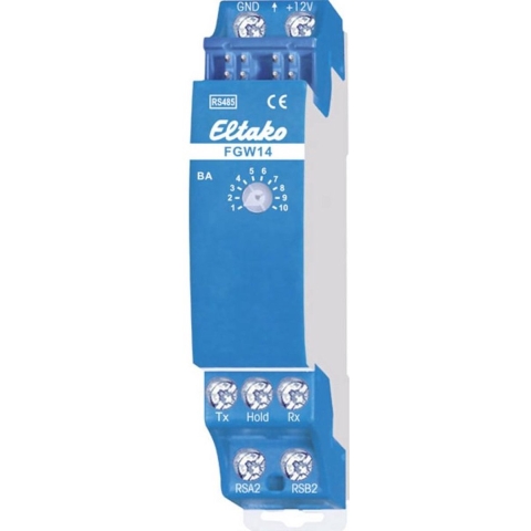 Eltako FGW14 LAN-gateway RS485 DIN-rails
