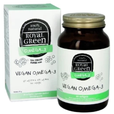 Royal Green Vegan Omega-3 Softgels