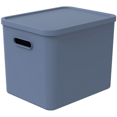 Rotho ALBULA Multibox 29.5x29x37 cm 27L Horizon Blauw