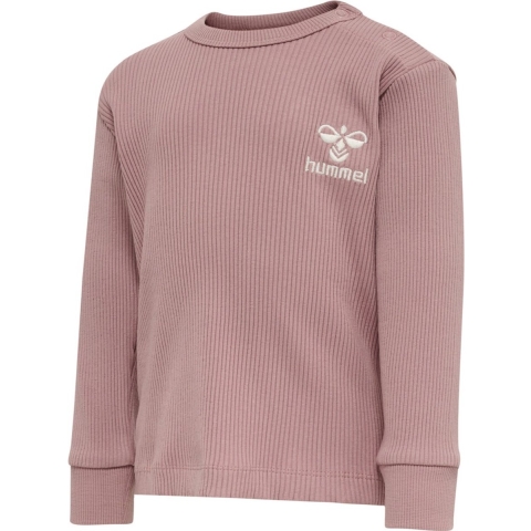 Hummel Blouse - HmlSami - Rib - Woodrose - Hummel - 74 - Shirts