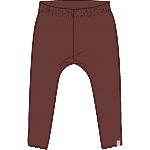 Lil' Atelier Leggings - NbfGayo - Hot Chocolate - Lil Atelier - 56 - Leggings