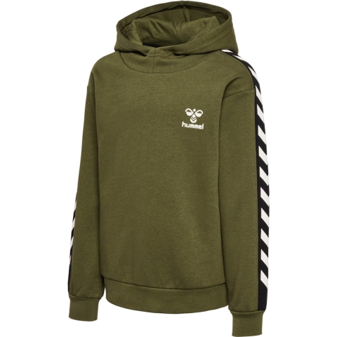 Hummel Hoodie - hmlTakao - Olive Nacht - Hummel - 5 jaar (110) - Hoodie