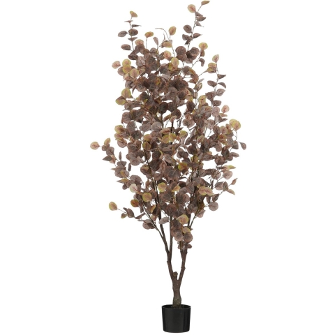Mica Decorations Eucalyptus - Kunstplant - H180 xØ80 cm - Brons