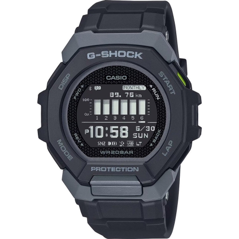 Casio G-Shock G-Squad GBD-300-1ER - Polshorloge - Quartz -Ø 45 mm - Zwart