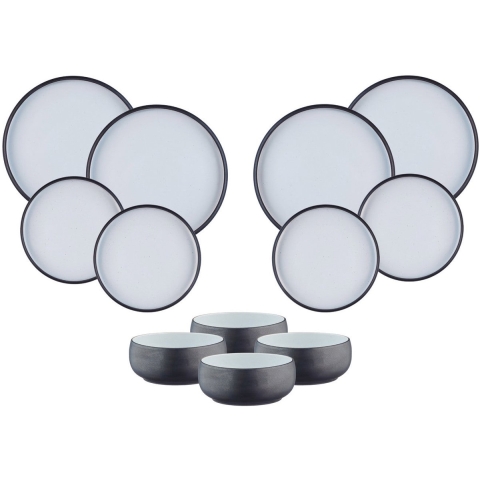 GOURMET Essentials - Servies - 12 delen - Onyx (12 stuks)