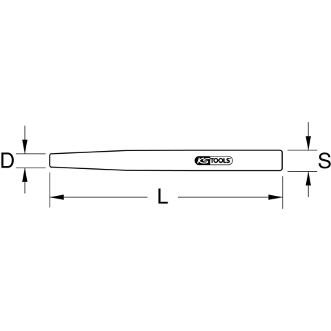 KS Tools Broozeplus montagedoorn 16 mm 9632589