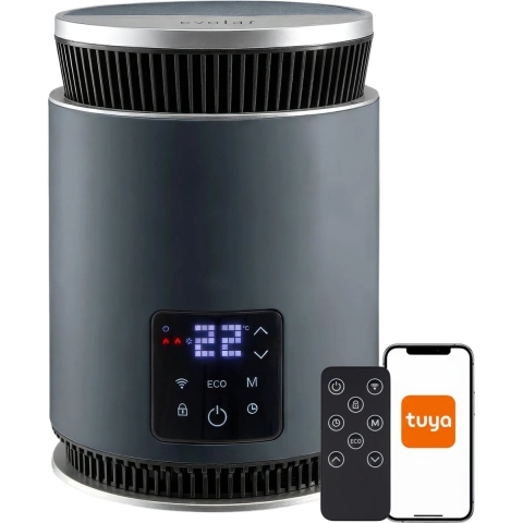 Evolar EVO-PTC360G Elektrische Kachel Wifi Grijs