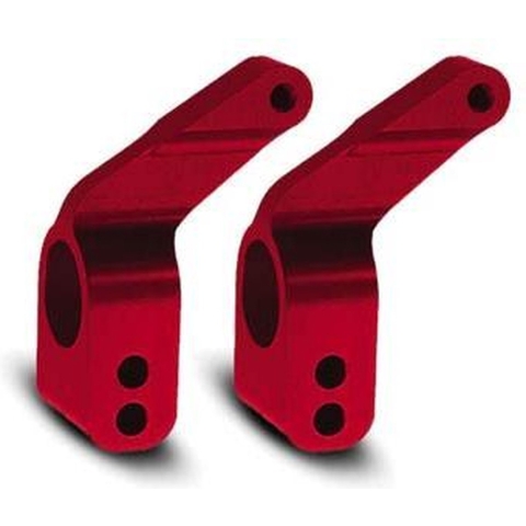 Traxxas - Stub axle carriers (2) aluminum (red-anodized) (TRX-3652X)
