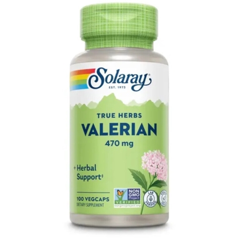 Solaray Valeriaan 470mg Capsules