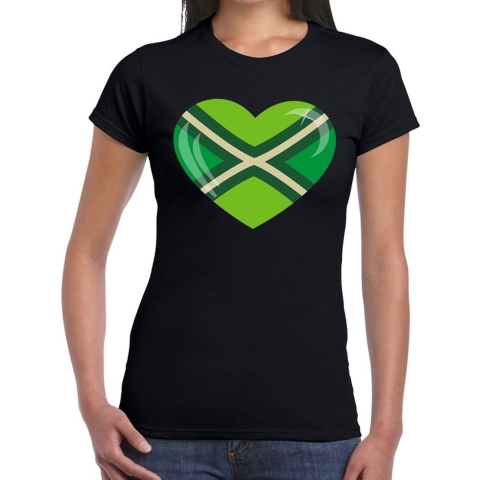 I love Achterhoek festival t-shirt zwart dames L -