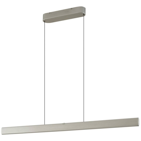 Lucande - Arvon LED hanglamp, aluminiumkleurig, 117 cm, CCT