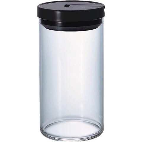Hario bewaardoor, 1000 ml – Zwart