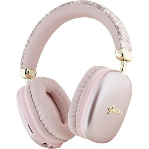 Guess G-Cube - Over-Ear Bluetooth Koptelefoon - Bluetooth 5.3 32u batterijduur - Roze