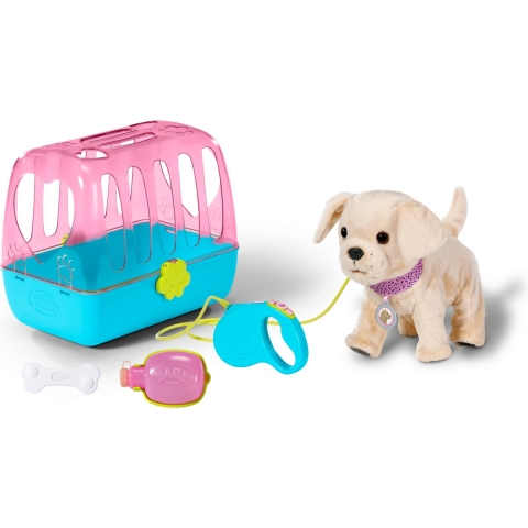 BABY born Puppy Lucky - Hondje met bench