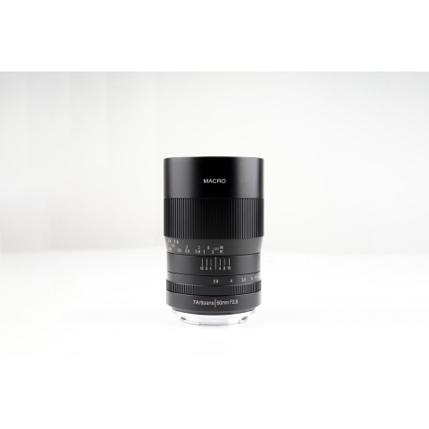 7Artisans 60mm F/2.8 MKII Macro M43 (Panasonic Olympus) Black