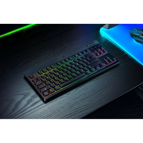 Razer BlackWidow V4 Low-Profile Tenkeyless HyperSpeed - Orange Switch - ES