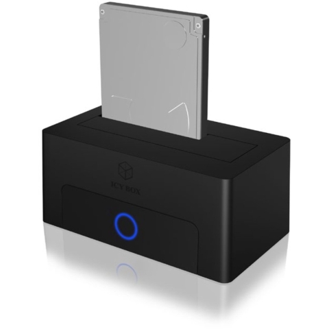 ICY BOX IB-1122-U3-B 1x SATA zu USB 3.2 Gen 1 schwarz - Gehäuse - USB 3.0