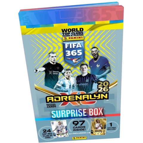 Voetbalkaart Kerstkalender - FIFA 365 - AdrenXL 2026 - Fodboldkort - OneSize - Kalender