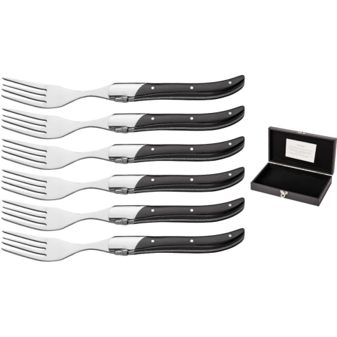 Blackwell Steakvorken Laguiole - Pakkahout - 6 Stuks