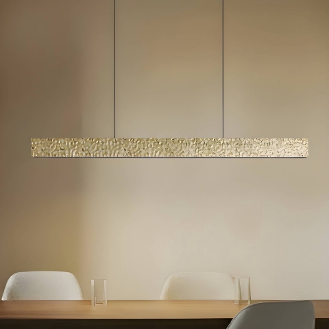 Lucande - Nivara LED hanglamp 117 cm metaal goud
