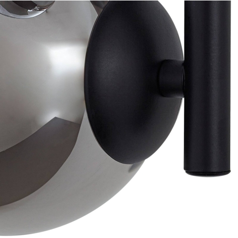 Lindby - Orbelia wandlamp G9 glas 3-lamps zwart