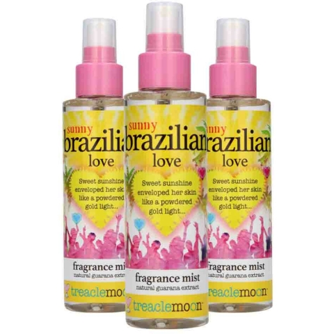 3x Treaclemoon Brazilian Love Body Mist 150 ml