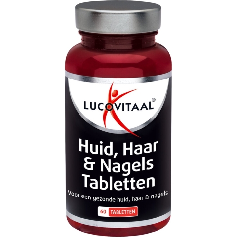 Gratis Verzending: 2x Lucovitaal Huid Haar Nagels met Biotine 60 tabletten