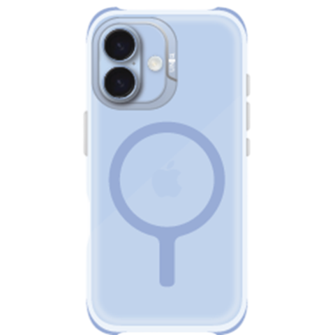 Uniq Iphone 17 Case Combat Magsafe Blue Telefoonhoesje Voor Apple Blauw