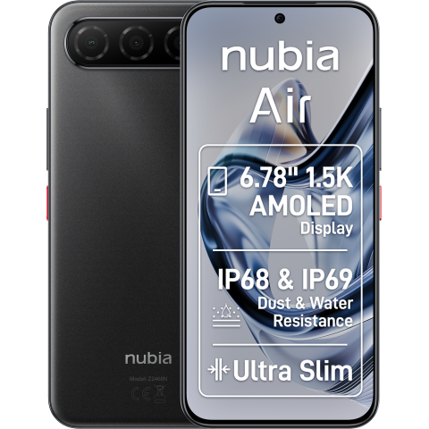 Zte Nubia Air - 256 Gb Zwart