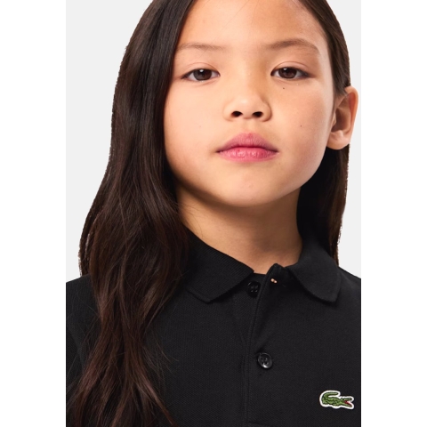 Lacoste Polo - Piqué - Zwart - Lacoste - 4 jaar (104) - Polo