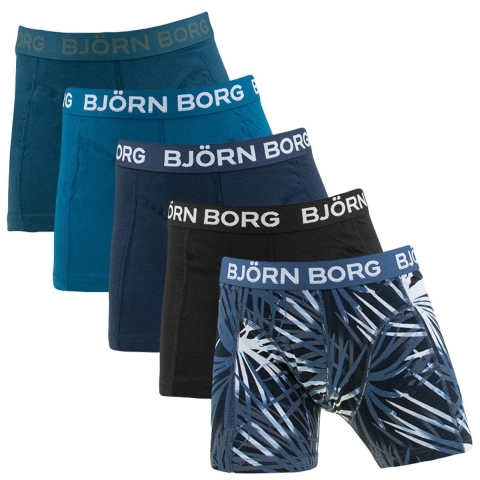 Björn Borg Boxershorts - 5-pack - Multipack - Björn Borg - 15-16 jaar (170-176) - Boxershorts