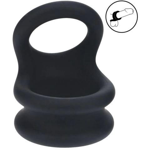 Levelz - Brede Dubbele Siliconen cockring