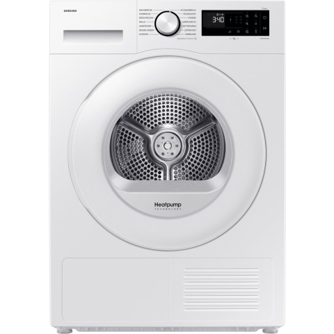Samsung DV90DG52A0TE - Warmtepompdroger - 9 kg - Vrijstaand - Wit