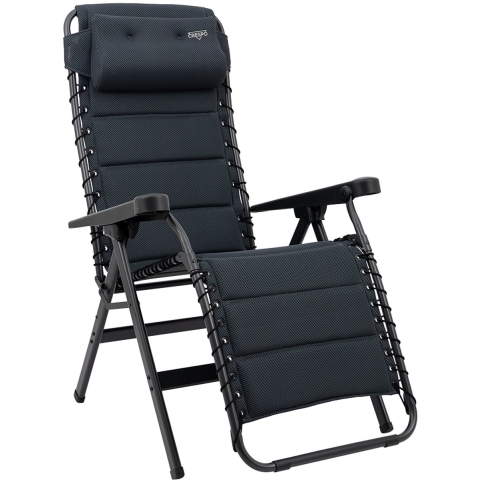 Crespo AP/232 - Relaxstoel - Luxe verstelbaar met hoofdkussen - Grijs