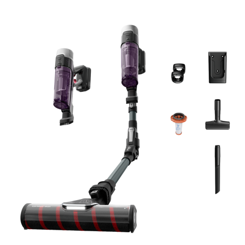 Rowenta Rh2048 X-force Flex 9.60 Allergy + Parket Steelstofzuiger Paars