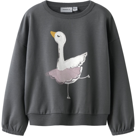 Name It Sweatshirt - NmfSwana - Lava Rook - Name It - 3 jaar (98) - Sweatshirt