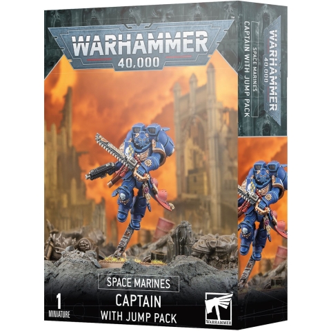 Warhammer 40,000 - Space Marines: Captain with Jump Pack