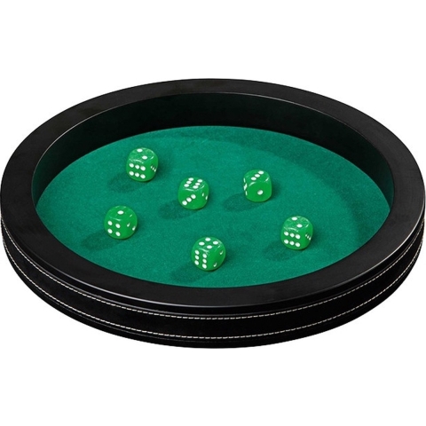 Dobbelsteenbak Kunstleer (40 cm)